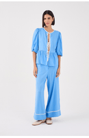 Blusa Viés Contrastante