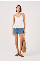 Blusa Frente Única Com Bordado