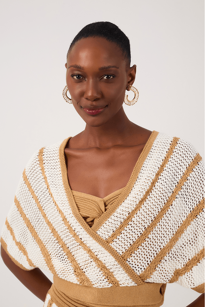 Blusa Tricot Bicolor - 02.08.2961|2277 Blusa Tricot Bicolor - 02.08.2961|2277