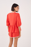 Blusa Viés Contrastante