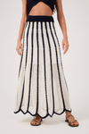 Saia Tricot Bicolor