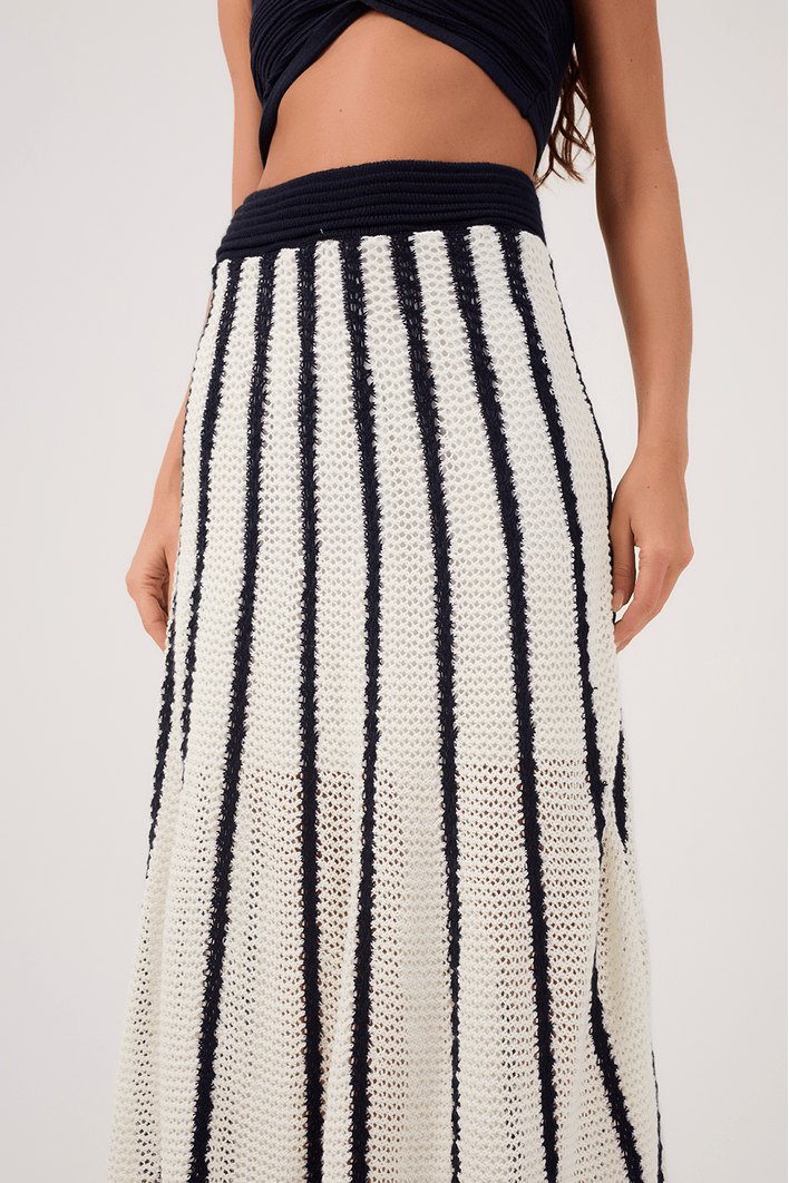 Saia Tricot Bicolor