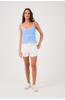 Short Sarja Recortes