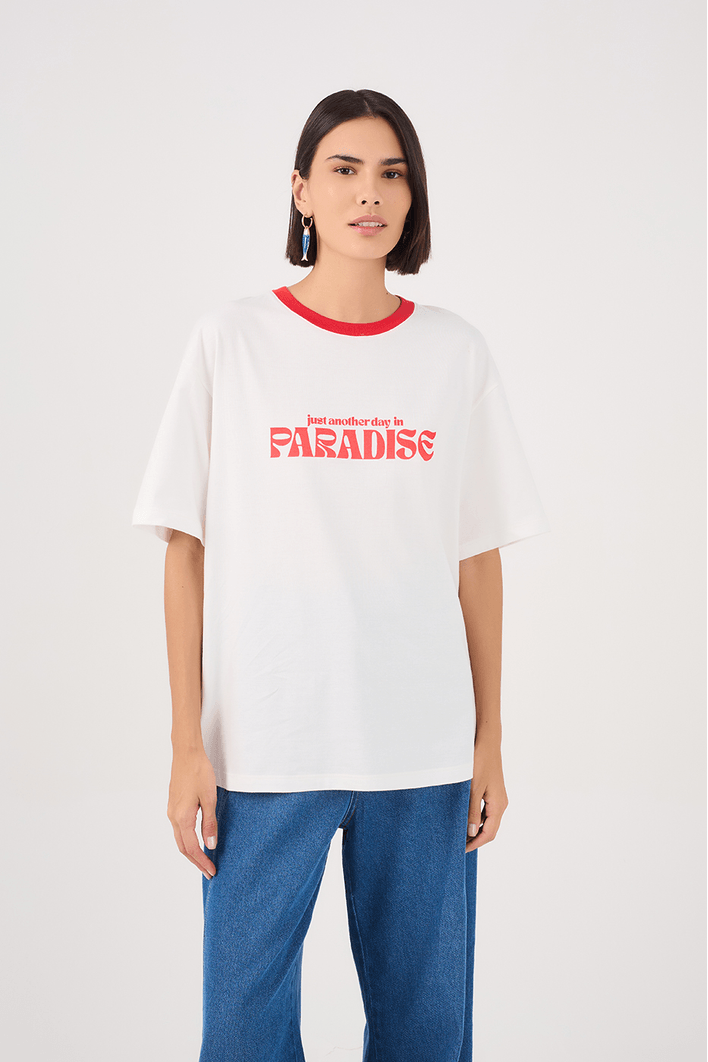 T-shirt Silk Paradise