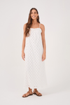 Vestido Cropped Laise Decote Reto