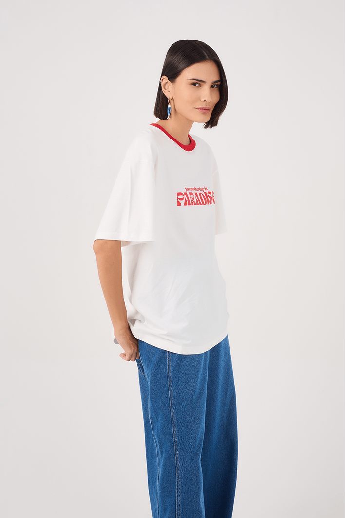 T-shirt Silk Paradise