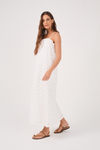 Vestido Cropped Laise Decote Reto