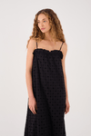 Vestido Cropped Laise Decote Reto