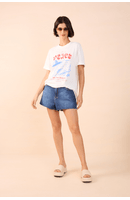 T-shirt Silk Enjoy The Peace