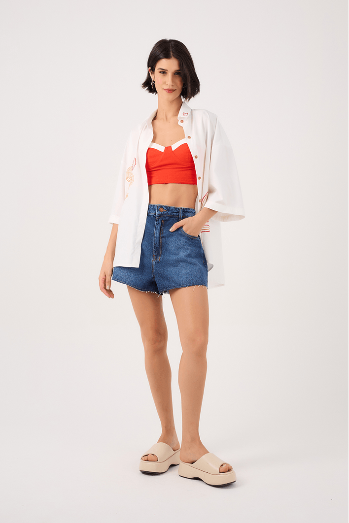 Short Jeans Zig Zag