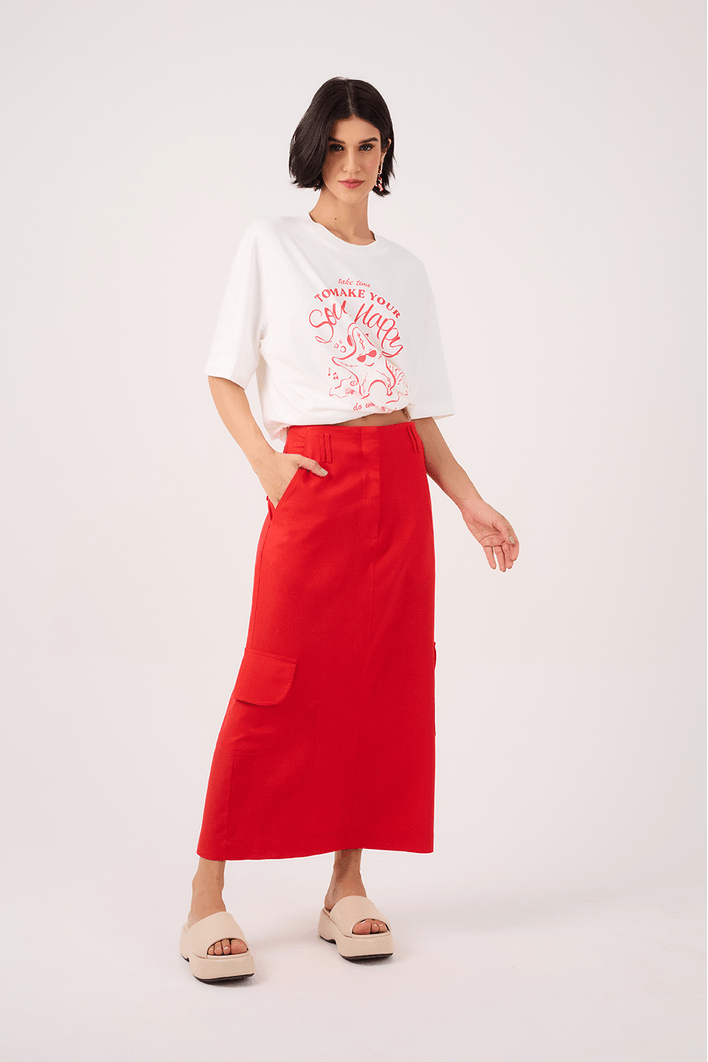 T-shirt Silk Happy Soul