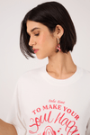 T-shirt Silk Happy Soul