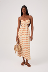 Vestido Cropped Algodão Estampa Maranhão