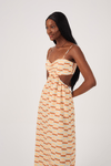 Vestido Cropped Algodão Estampa Maranhão