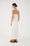 Vestido Recorte Sem Alça