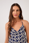 Blusa Crepe Estampa Catavento