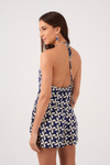 Blusa Crepe Estampa Catavento