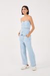 Calça Jeans Pespontos