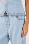 Calça Jeans Pespontos