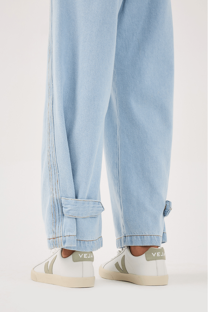 Calça Jeans Pespontos