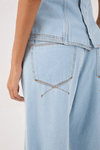 Calça Jeans Pespontos