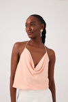 Blusa Crepe Degage