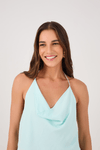 Blusa Crepe Degage