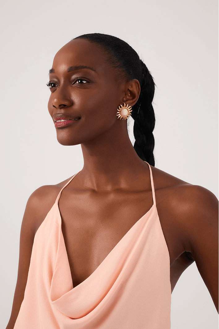 Blusa Crepe Degage