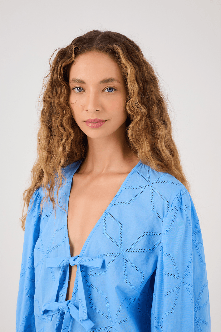 Camisa Laise Bordada