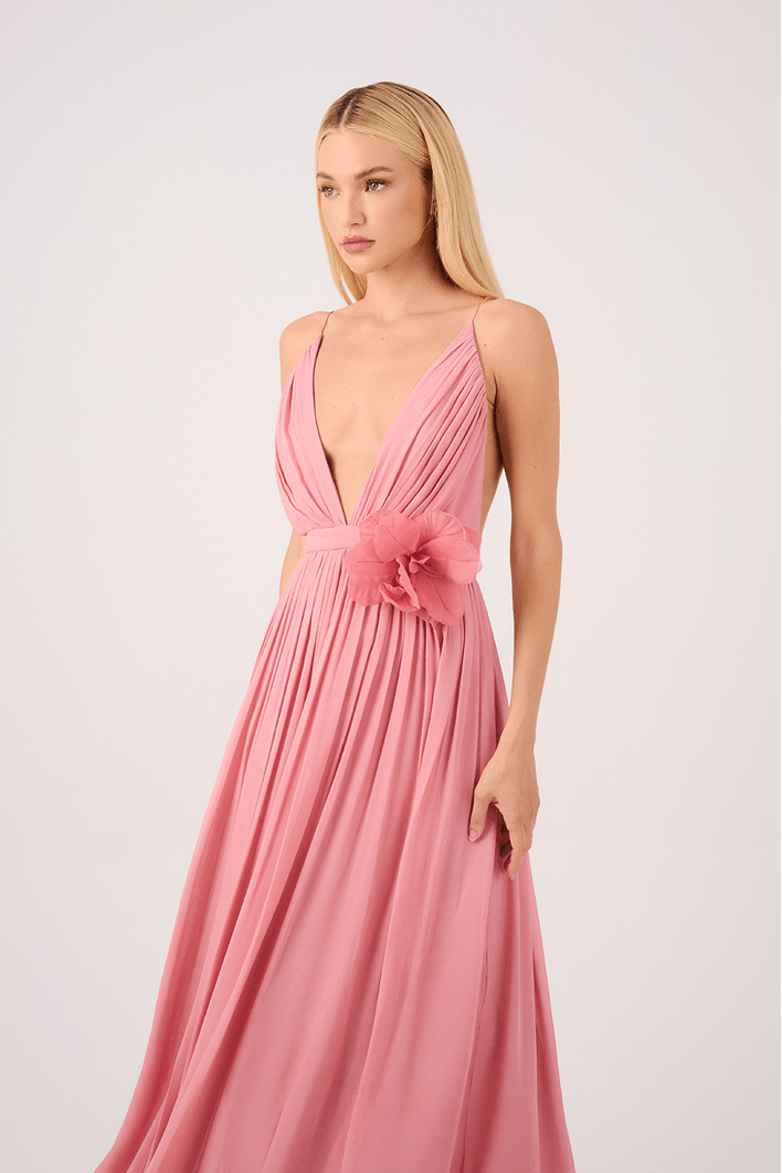 Vestido Longo Bojo Flor