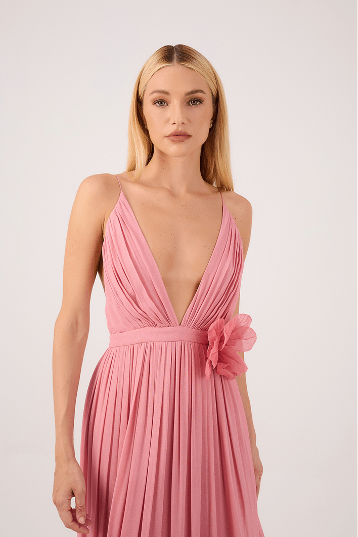 Vestido Longo Bojo Flor