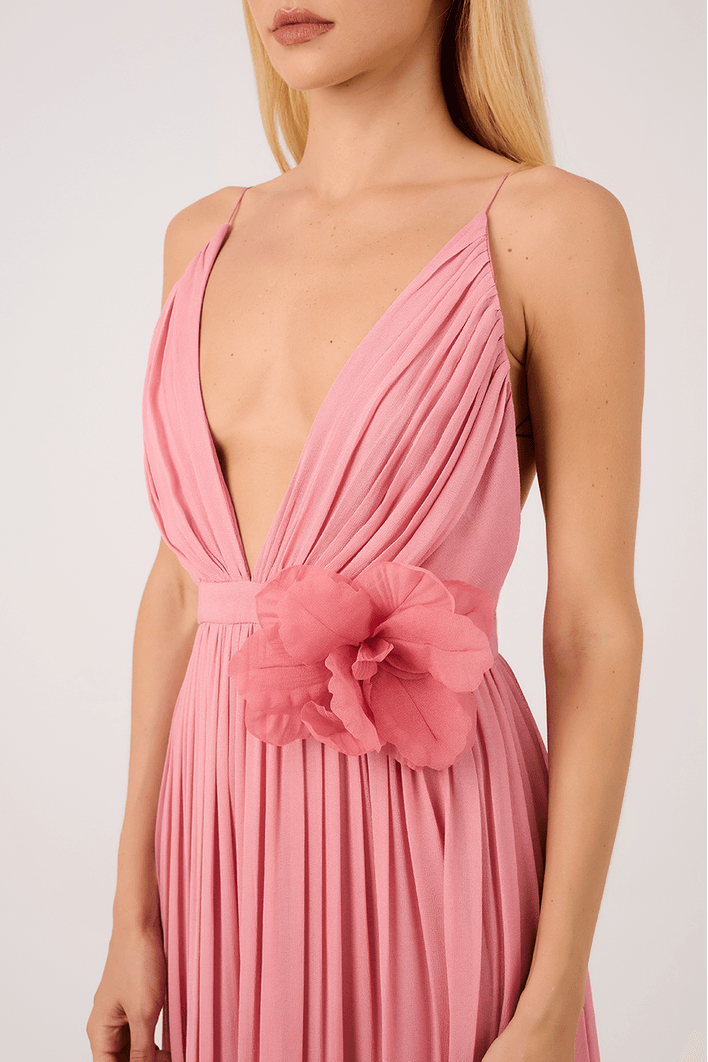 Vestido Longo Bojo Flor