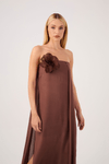 Vestido Longo Coluna