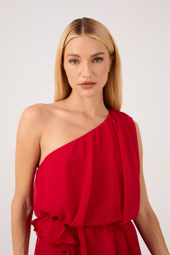 Vestido Um Ombro Só
