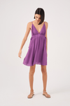 Vestido Crepe Amarração