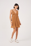 Vestido Crepe Amarração