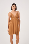 Vestido Crepe Amarração