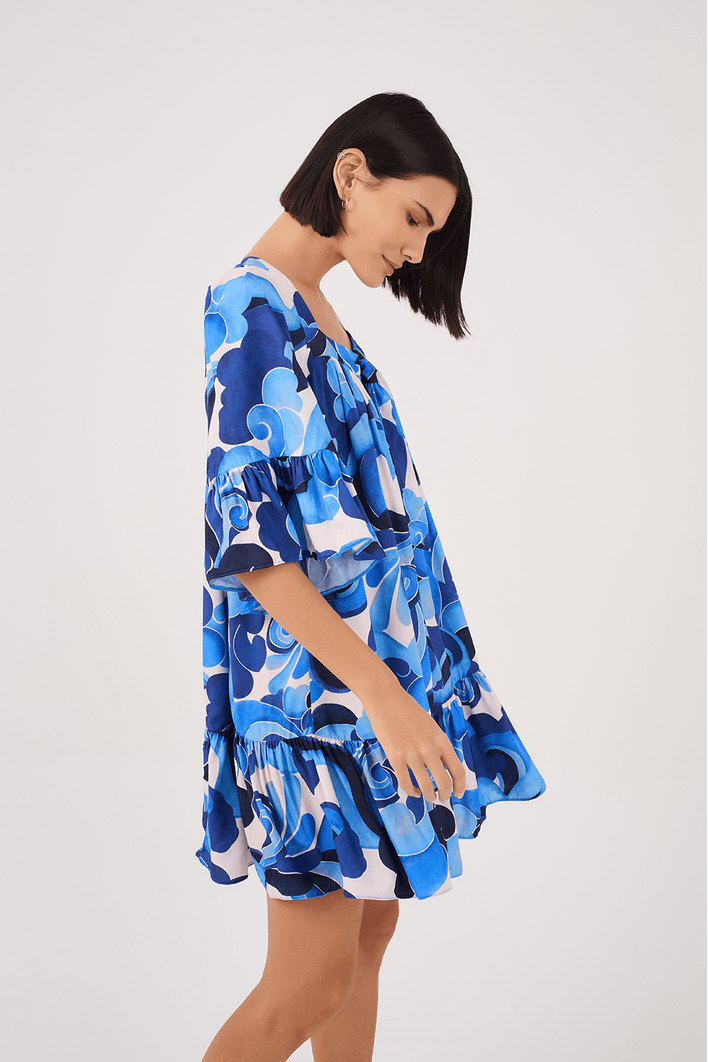 Vestido Estampa Balanço do Mar