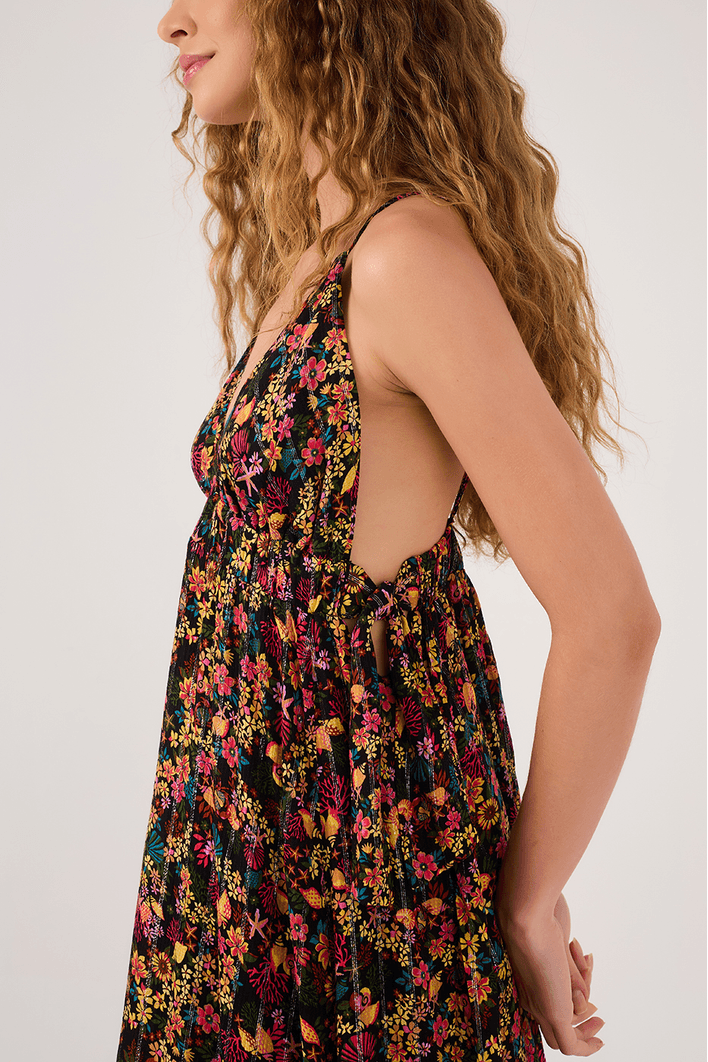 Vestido Longo Lurex Água Doce