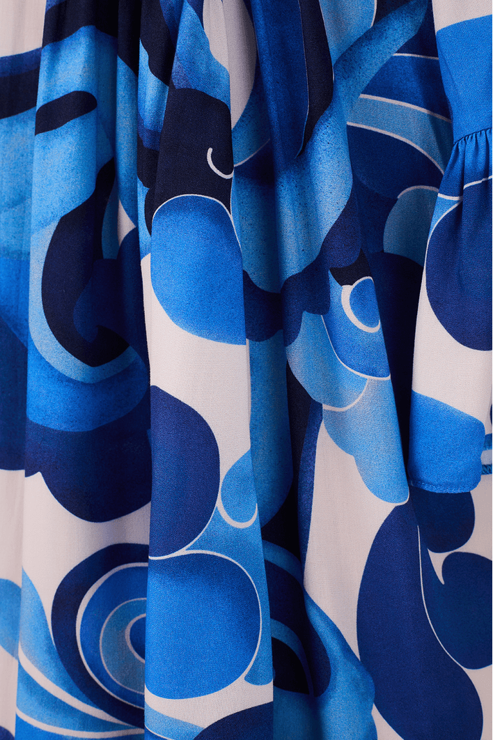 Vestido Estampa Balanço do Mar