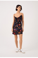 Vestido Slip Dress Estampa Zodíaco