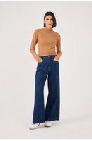 Blusa Gola Alta Canelada