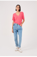 T-shirt Básica Malha Tricot