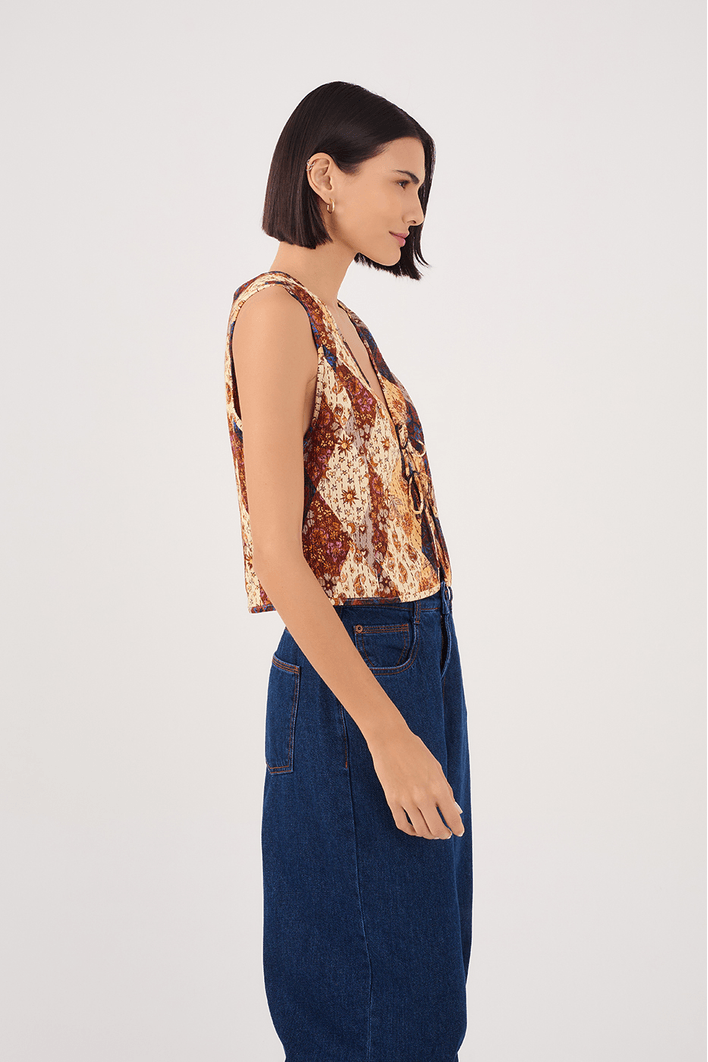 Colete Estampa Memórias