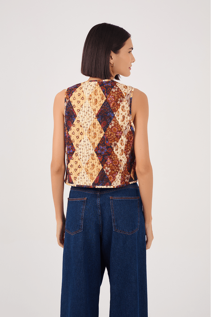 Colete Estampa Memórias