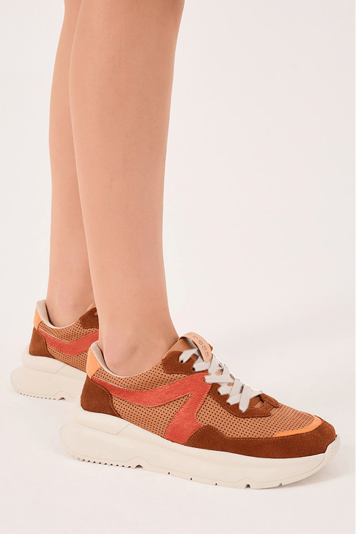 Tênis Runner Couro