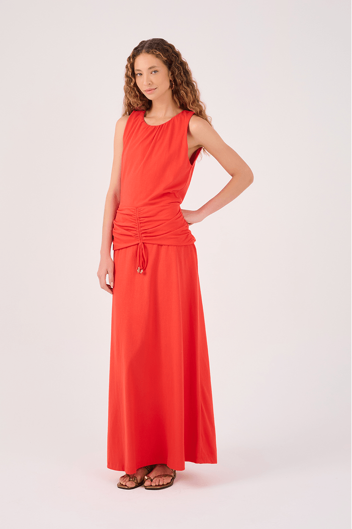 Vestido Pala Franzida