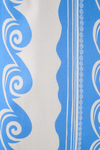 Vestido Linho Estampa Quebra-mar