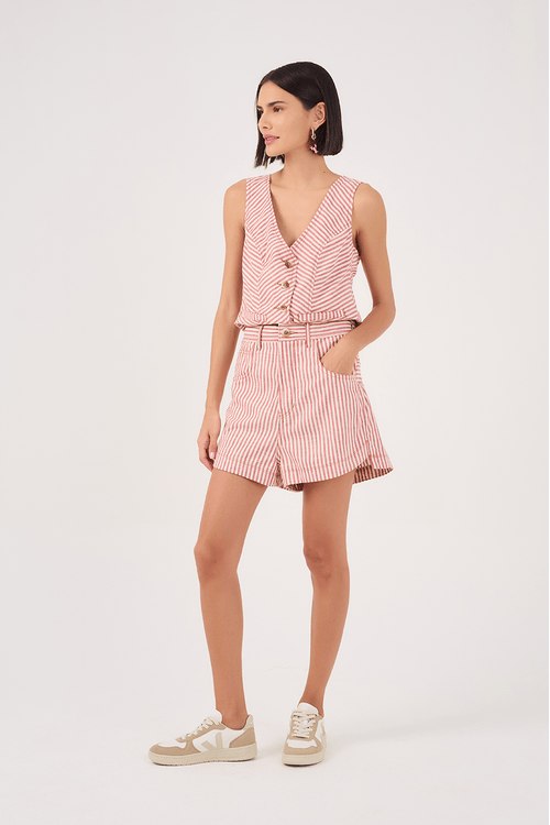 Short Sarja Listra Guará