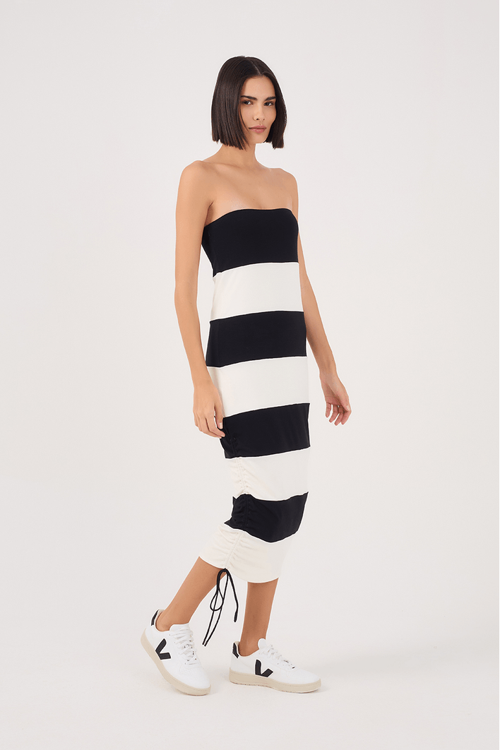 Vestido Estampa Listra Maresia